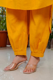 Marigold Glow Cotton Co-ord Set