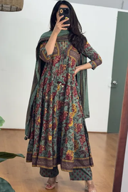 Stylish Cotton Anarkali Suit