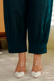 Sunday Paper Co-ord Set in Quiet Teal