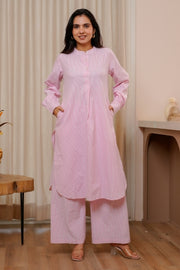 Rosemilk Gingham Cotton Co-ord Set