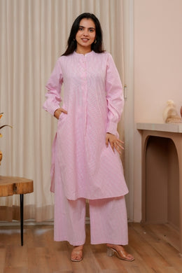Rosemilk Gingham Cotton Co-ord Set
