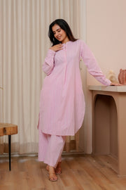 Rosemilk Gingham Cotton Co-ord Set
