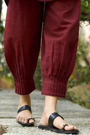 Sunday Paper Co-ord Set in Mellow Red