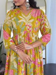 Gulmohar Anarkali Suit Set