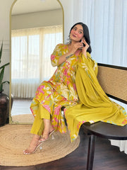 Gulmohar Anarkali Suit Set