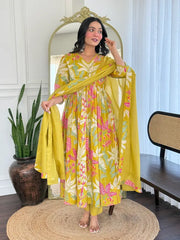 Gulmohar Anarkali Suit Set
