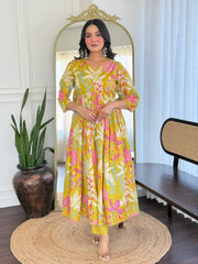 Gulmohar Anarkali Suit Set