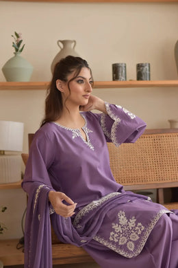 Rumi Embroidered Farshi Salwar Set