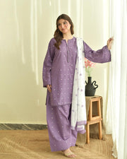 Lavender Heart 3 Piece Set
