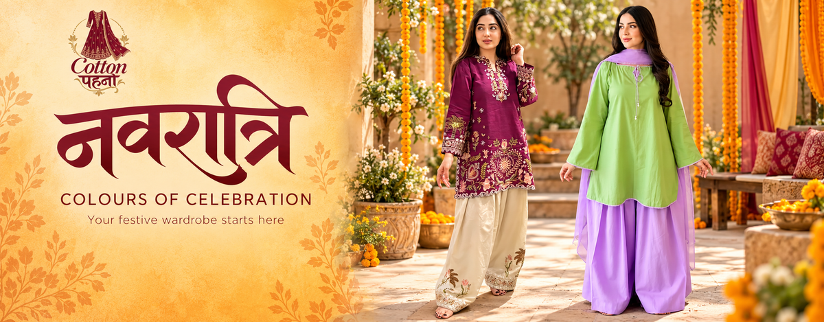 Cotton Pehno Navratri — Colours of Celebration